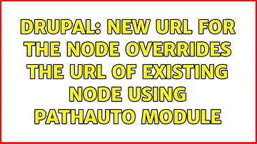 Drupal: New URL for the node overrides the URL of existing node using pathauto module