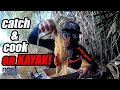 CATCH & COOK ON KAYAK! | Trip Udang Galah | Kayak Fishing ZERO to HERO! #v9