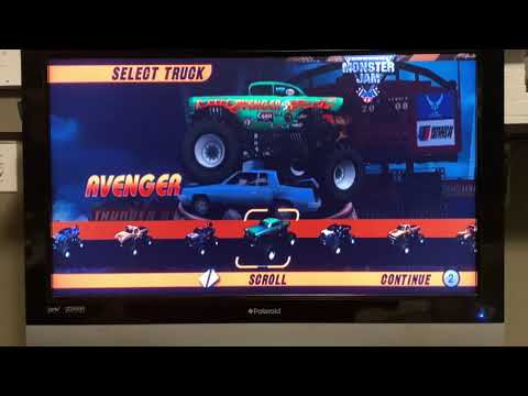 Monster Jam Urban Assault all trucks start the engines