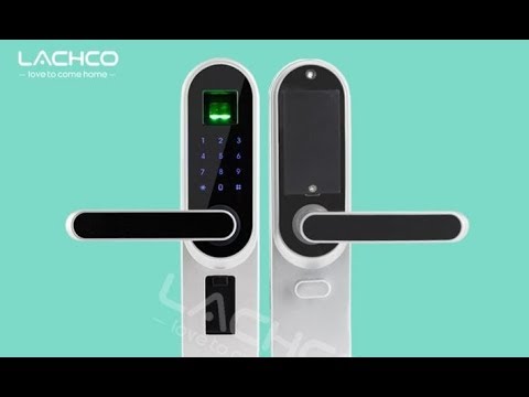 LACHCO biometric electronic door lock. Smart lock with Aliexpress