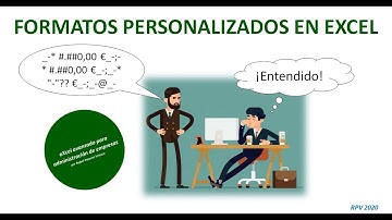 Formatos personalizados en Excel