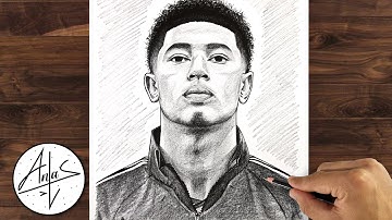 Sketching Jude Bellingham | Drawing Tutorial step by step for beginners