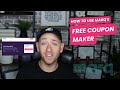 How To Use Free Coupon Maker | Marq