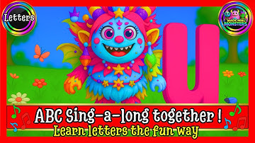 ABC Sing a long together | ABC Song | ABC Singalongs | Magic Mini Monsters | #MagicMiniMonsters