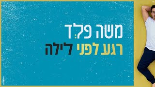 Video thumbnail of "משה פלד - רגע לפני לילה (קליפ רשמי) | Moshe Feld - Rega Lifney Layla"