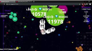 Agar.io - Server Takeover #8 | Anix & Ruthless