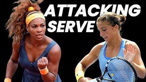 Serena Williams Attacking Sara Errani's Serve | SERENA WILLIAMS FANS