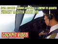  FULL ATC Ind  - Airbus A320 Kuala Lumpur to Jakarta - Vincent Raditya BATIK AIR - Cockpit
