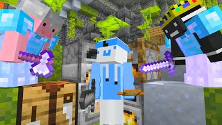 Minecraft Manhunt, But There's Custom World Generation