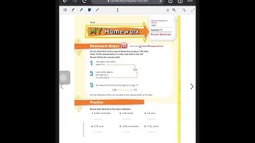 Chapter 5, lesson 1, Homework