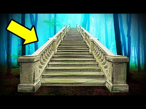 Vidéo: Escaliers Mystérieux Perdus Dans La Forêt