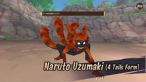 Naruto Slugfest - Orochimaru & Naruto 4 Tails Form