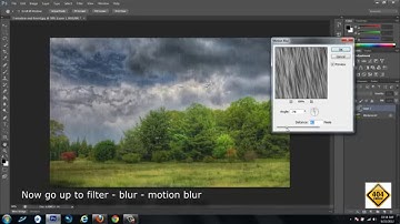 Adobe Photoshop CS6  Rain Effect   Tutorial
