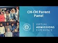 Chch virtual experience  parent panel