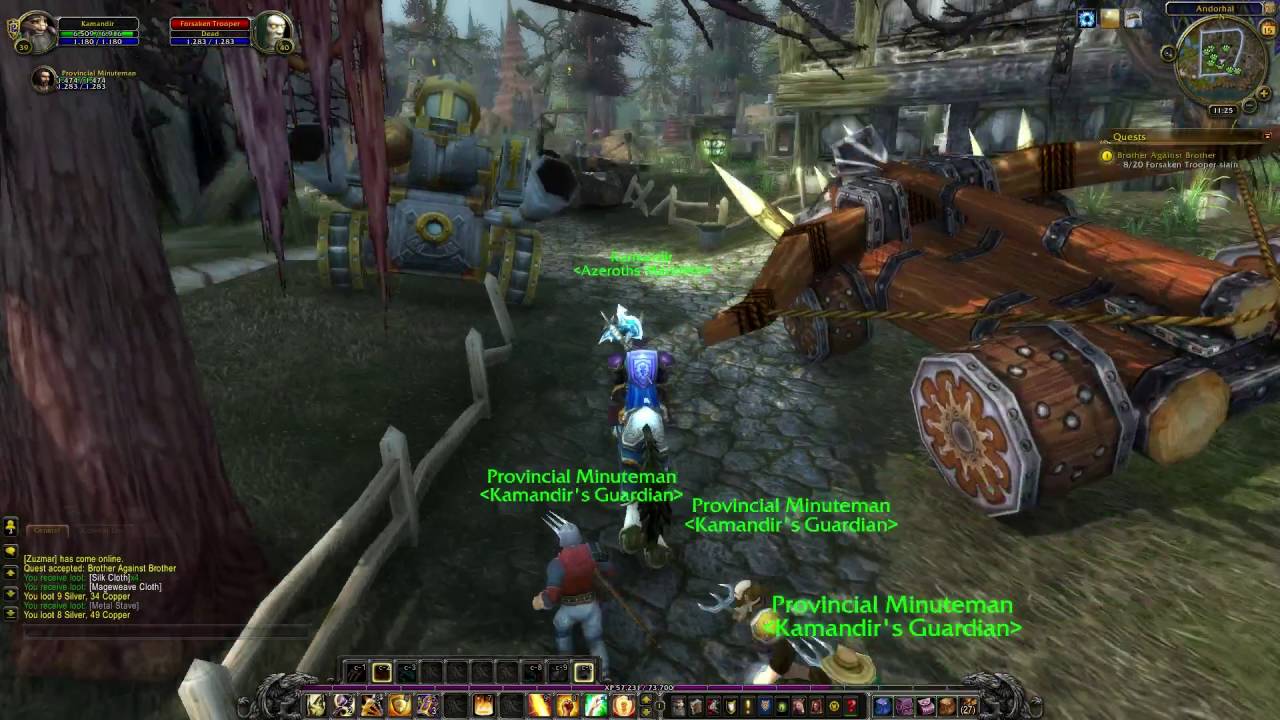 WoW quest 2625 Brother Against Brother YouTube