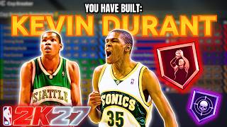 Best KEVIN DURANT BUILD in NBA 2K27! (7’3 WINGSPAN)