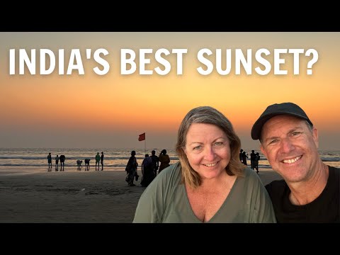 🏖️INCREDIBLE BEACH SUNSET🌅 | Goa and Colva Beach - Travel Vlog