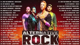 Evanescence, Coldplay, Linkin park, Creed, AudioSlave, Hinder, Nickelback ️🎤️🎤 Alternative Rock