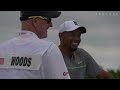Tiger Woods' pre-round warm-up routine