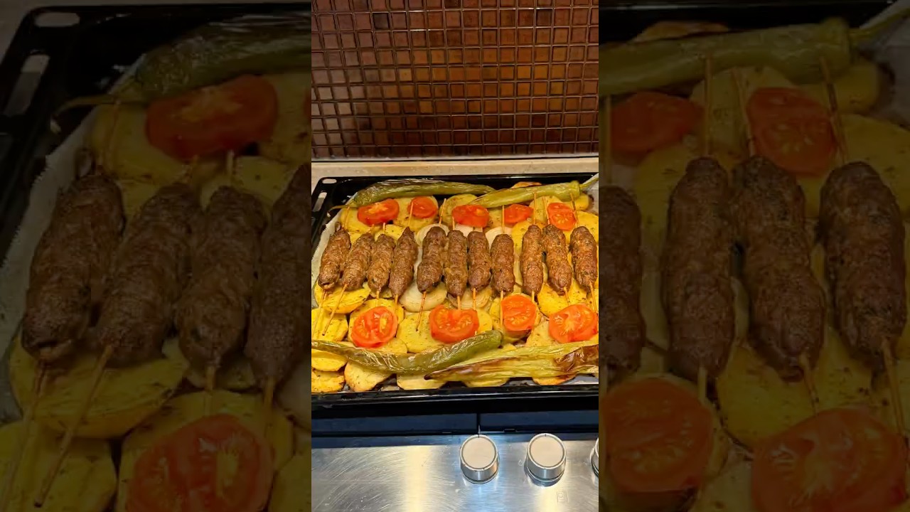 ÇOK PRATİK BİR ANA YEMEK! ŞİŞ KÖFTE #tarif #köfte #pratiktarifler #yemektarifleri