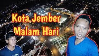 Keindahan Kota Jember Malam Hari