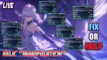 Relic "Manipulation" LIVE PM 5/2/2025 | HSR Account Reviews