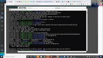 2020-07-14 dapp dev -  clone and build Zulip-Voting-Bot