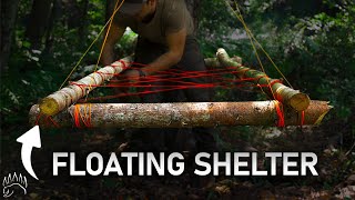 How to Build a Floating Shelter - [Bushcraft Project]