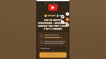 Memefi Video Code today |The MOST Profitable Tap-to-Earn Games in Telegram App in 2025 MemeFiMemefi