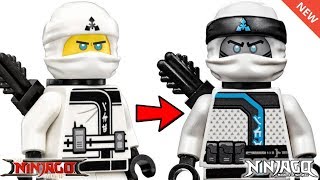 How the LEGO Ninjago Ninja changed for Season 8 (Movie vs SoG)