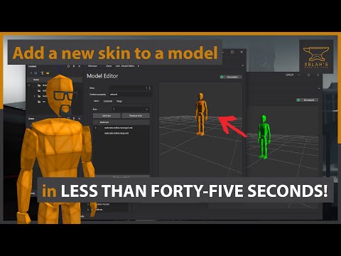Add a new Skin to a Source Model in LESS THAN 45 SECONDS