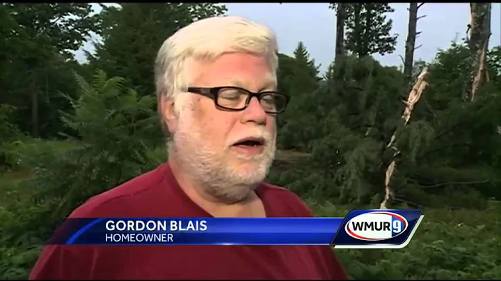 Storm damage in Meredith, flooding reported in Keene