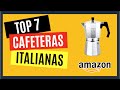 ☕️ TOP 7 Mejores CAFETERAS Italianas de Amazon [CALIDAD PRECIO] Baratas Induccion Aluminio