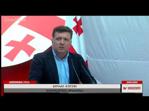 ბრიფინგი - გიორგი ტუღუში