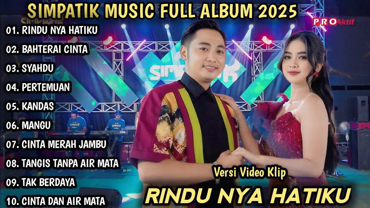 RINDUNYA HATIKU, BAHTERAI CINTA | IRWAN KRISDIYANTO FT FIRA CANTIKA | SIMPATIK MUSIC FULL ALBUM