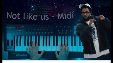 🔥 BEAT IN 1 MINUTES! Kendrick Lamar - Not Like Us (Easy MIDI Beat Remake)