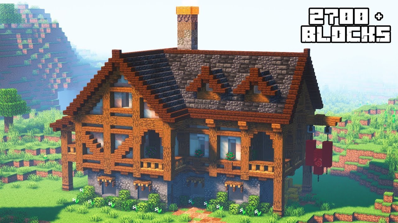 Medieval Tavern Minecraft 1.19 Minecraft Timelapse - YouTube