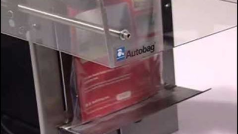 Automated Packaging Systems - Autobag AB180 Bagger