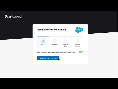 OwnBackup in 90 Seconds