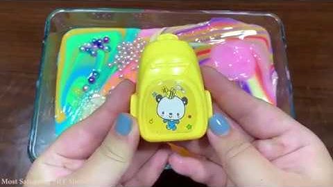 Making Slime with Funny Balloons - Satisfying Slime video #12 #makeupslime #eyeshadowslime#amalstar
