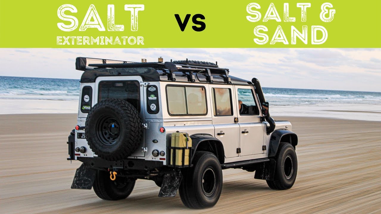 4WDetail SALT EXTERMINATOR 4WD WASH VS SALT & SAND YouTube