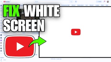 How To Fix YouTube Videos White Screen With Audio
