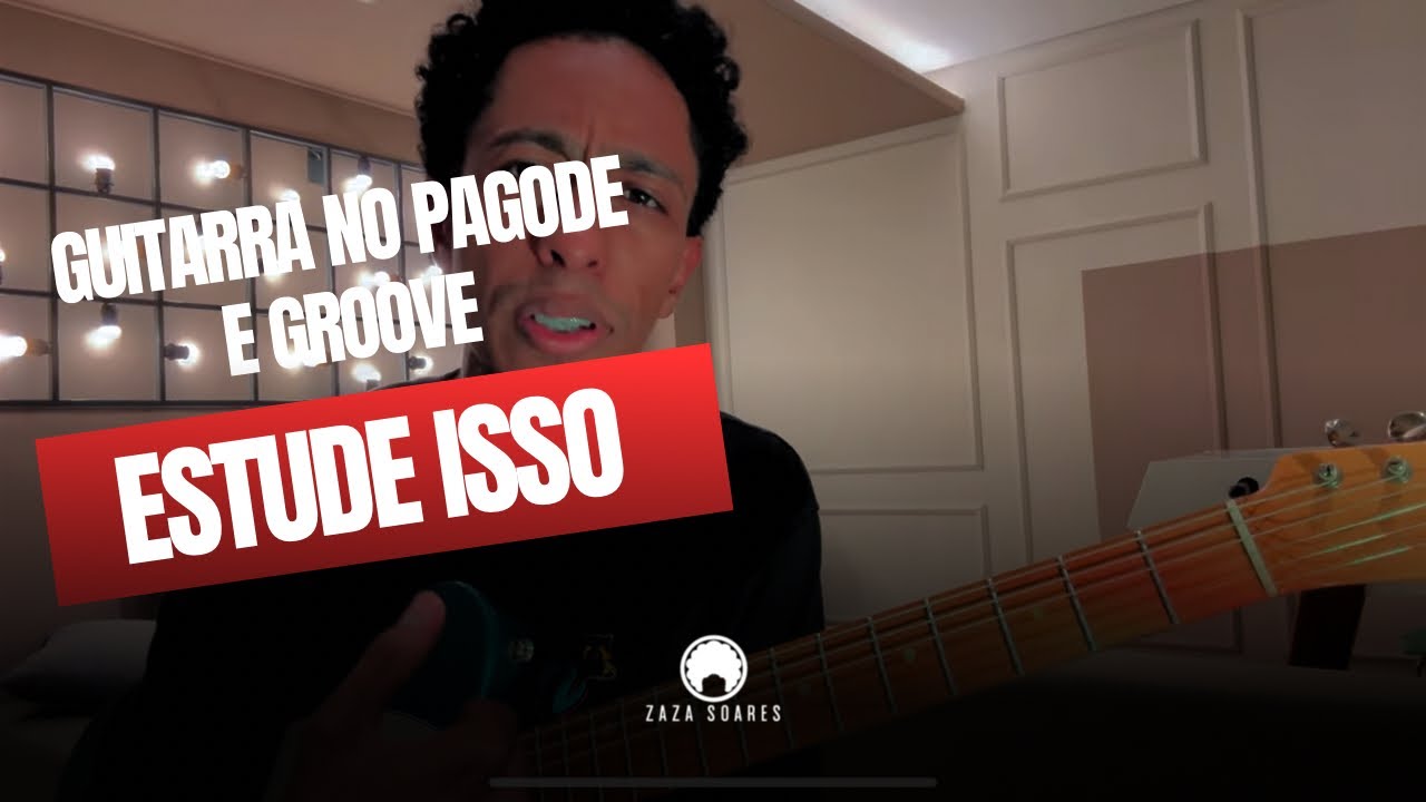 GUITARRA NO PAGODE E GROOVE ESTUDE ISSO