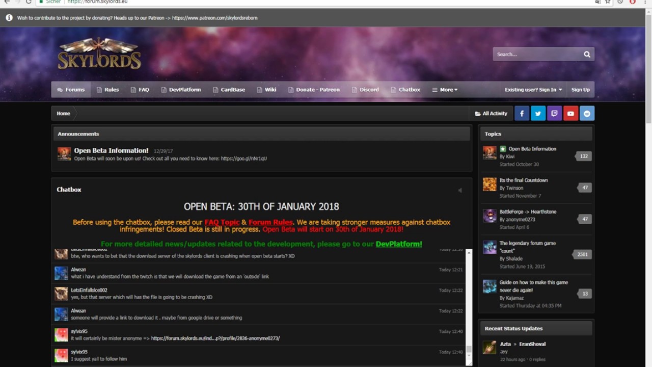 Battleforge Reborn - Skylords Open Beta Info - YouTube