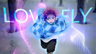 『LOVELY』 DEMON SLAYER EDIT || FREE PROJECT FILE