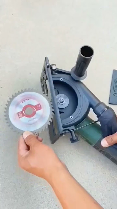 dudukan gerinda jadi circular saw