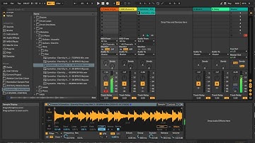Ableton Live 10 TimeStretch and Chop Samples