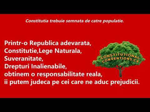 Constitutie, Republica, Suveranitate, Lege Naturala, Judecata