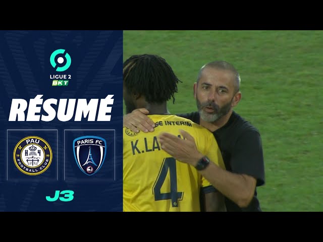 PAU FC - PARIS FC (2 - 0) - Résumé - (PAU - PFC) / 2023-2024