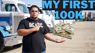 How I Made My first 100k In Business !!